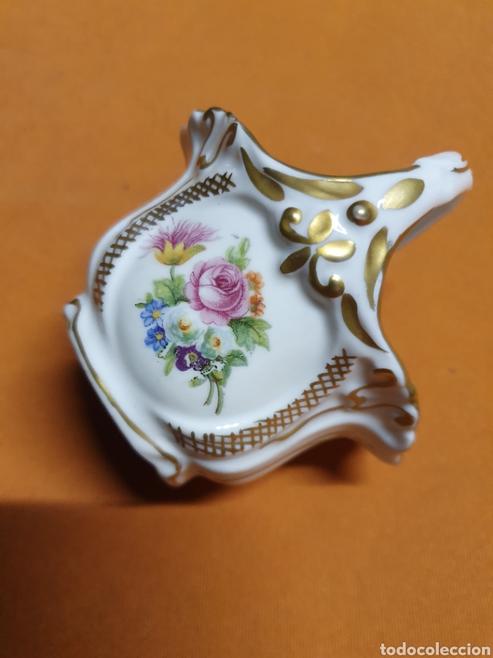 Antig&uuml;edades: Cesto Porcelana - Foto 2