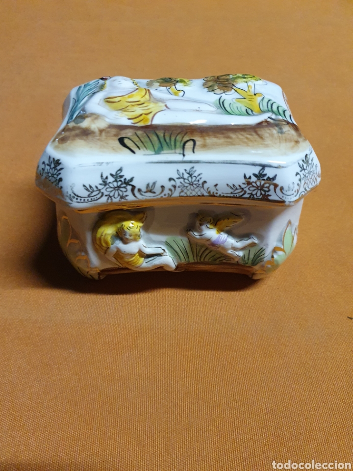 Antig&uuml;edades: Caja Porcelana - Foto 2