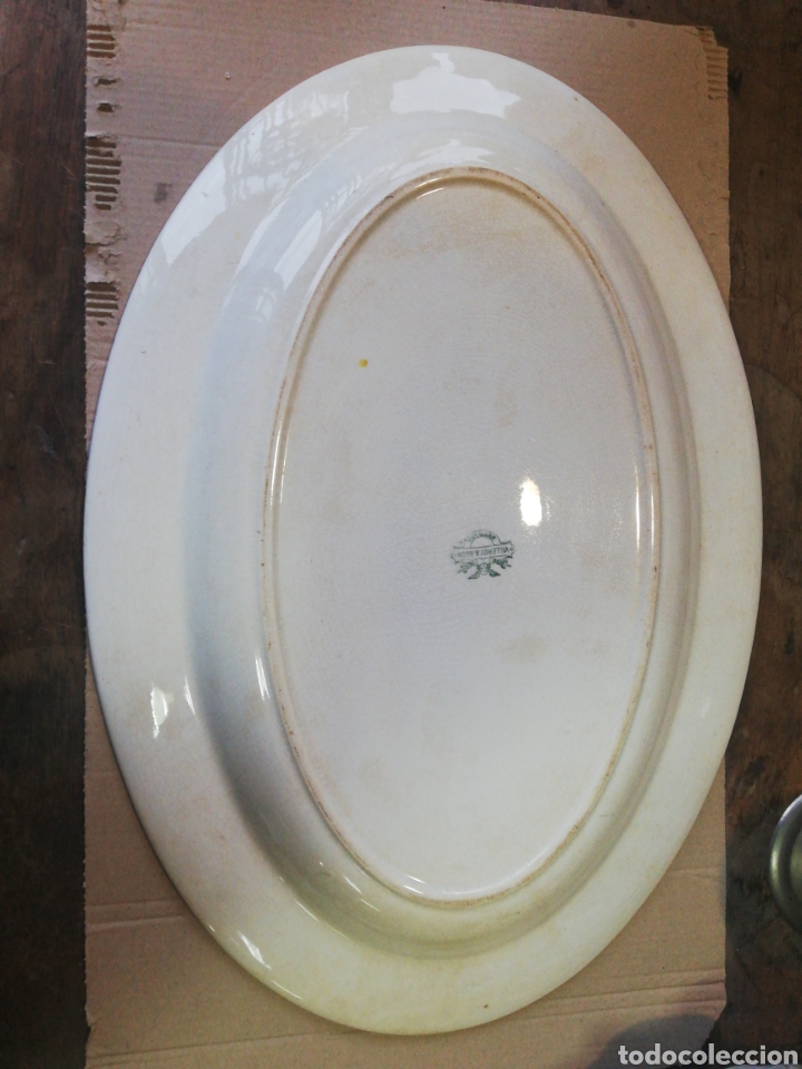 Antig&uuml;edades: Gran Bandeja Villeroy Boch - Foto 2