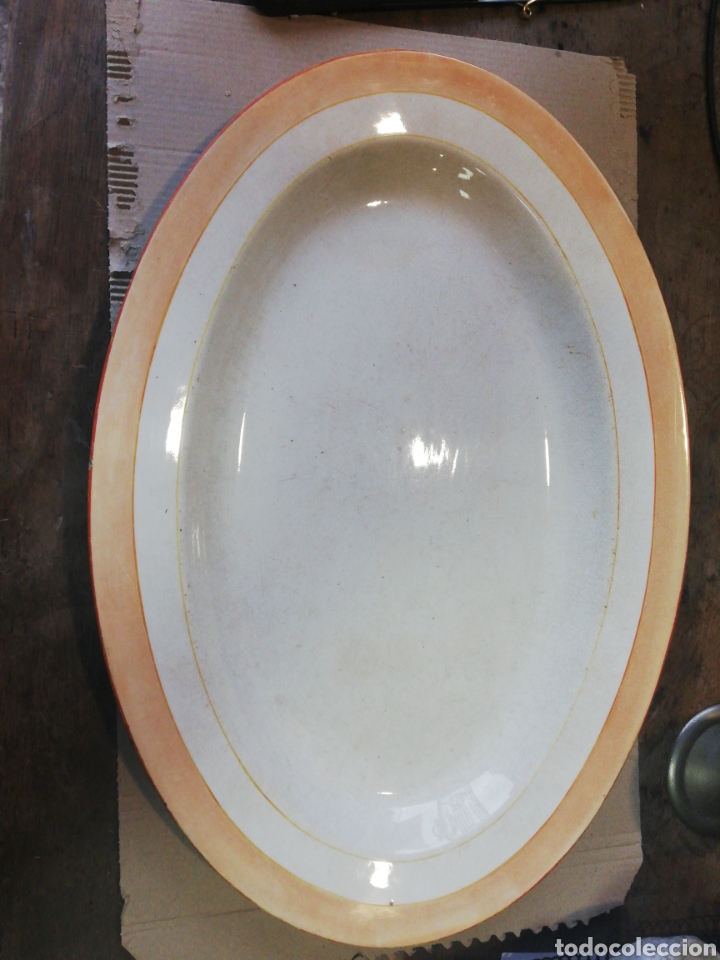 Antig&uuml;edades: Gran Bandeja Villeroy Boch - Foto 1