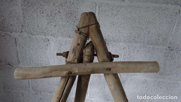 Antig&uuml;edades: ESCALERA MADERA - Foto 2