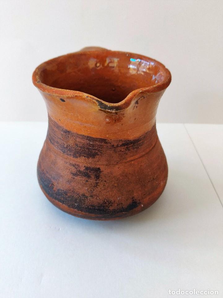 Antig&uuml;edades: Jarrita barro esmaltado - Foto 2