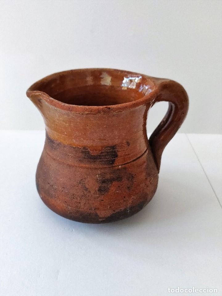 Antig&uuml;edades: Jarrita barro esmaltado - Foto 3