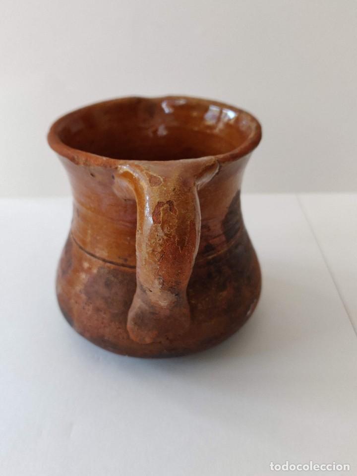 Antig&uuml;edades: Jarrita barro esmaltado - Foto 4