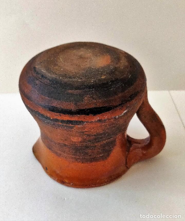 Antig&uuml;edades: Jarrita barro esmaltado - Foto 6
