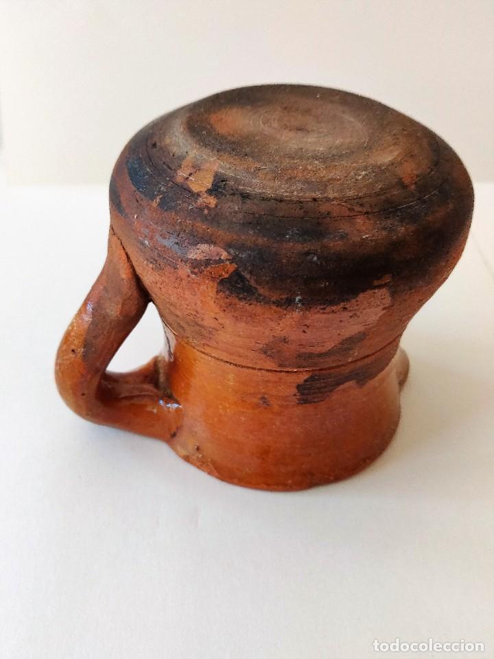 Antig&uuml;edades: Jarrita barro esmaltado - Foto 8