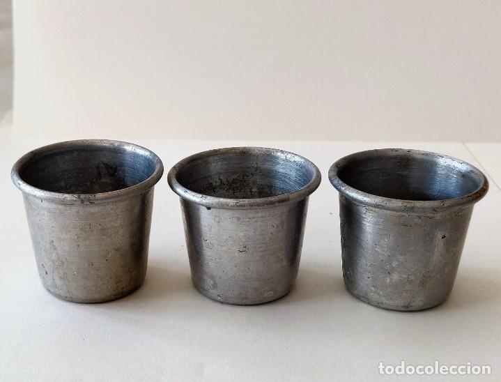 Antig&uuml;edades: Vasos de Aluminio antiguos - Foto 3