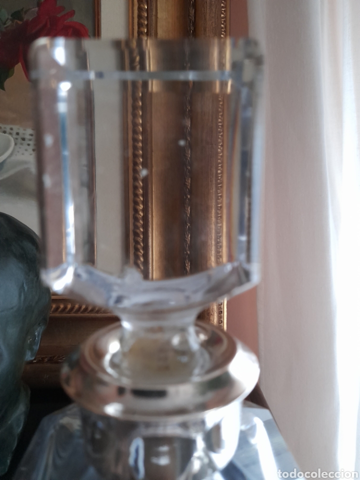 Antig&uuml;edades: SENCILLA LICORERA CRISTAL - Foto 2