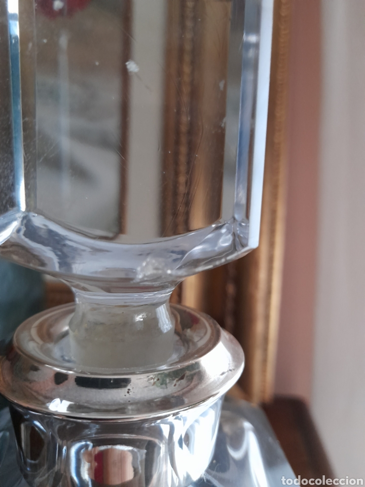 Antig&uuml;edades: SENCILLA LICORERA CRISTAL - Foto 5