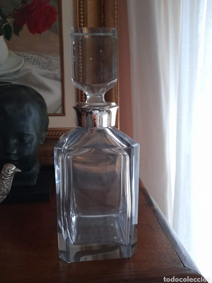 Antig&uuml;edades: SENCILLA LICORERA CRISTAL - Foto 1
