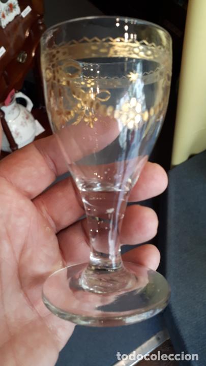 Antig&uuml;edades: Copa de cristal de la granja - Foto 4