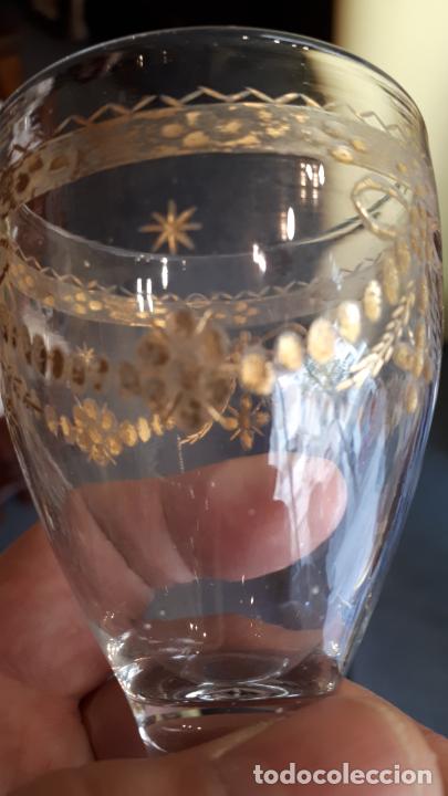 Antig&uuml;edades: Copa de cristal de la granja - Foto 7