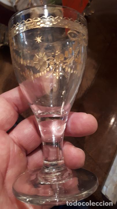 Antig&uuml;edades: Copa de cristal de la granja - Foto 1