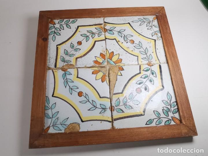 Antig&uuml;edades: PANEL CUADRO AZULEJOS CATALANES ----REF-MO - Foto 2