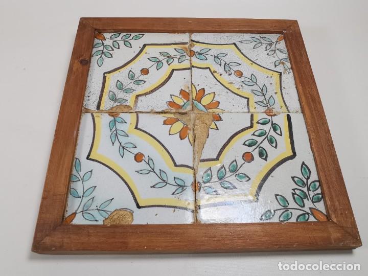 Antig&uuml;edades: PANEL CUADRO AZULEJOS CATALANES ----REF-MO - Foto 3