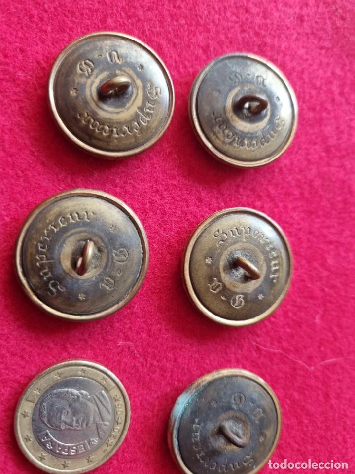 Antig&uuml;edades: LOTE DE CINCO BOTONES VINTAGE. - Foto 4