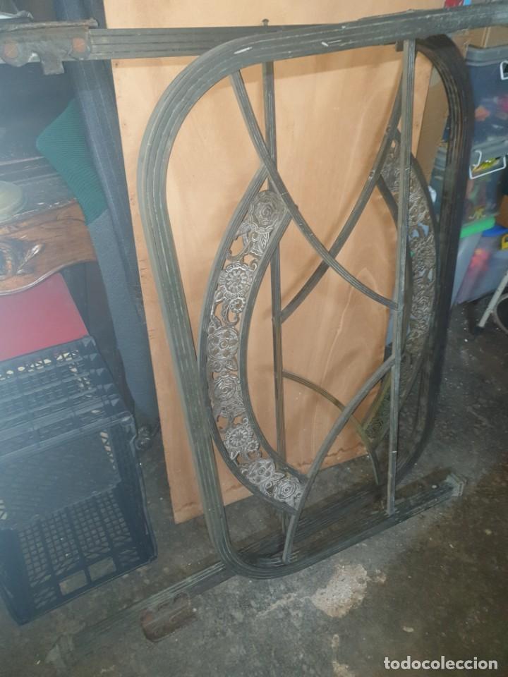 Antig&uuml;edades: CABEZAL CAMA METAL - Foto 6
