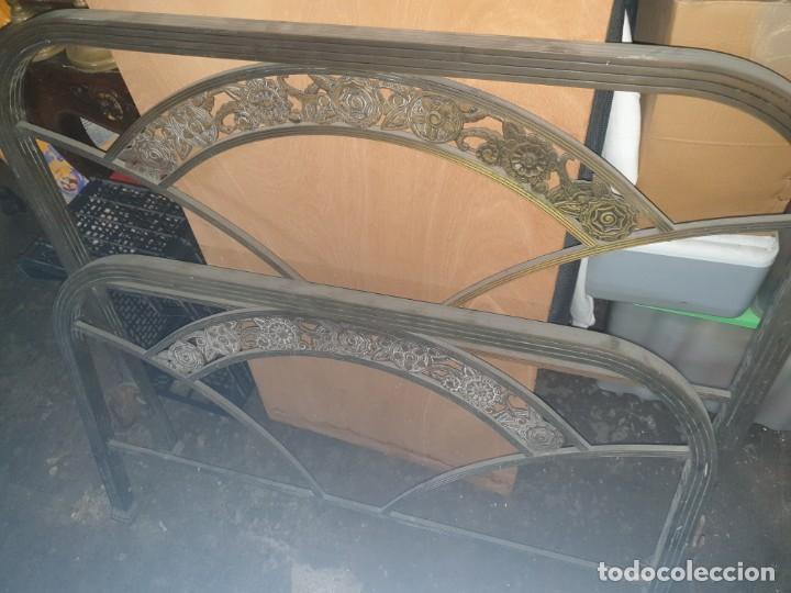 Antig&uuml;edades: CABEZAL CAMA METAL - Foto 9