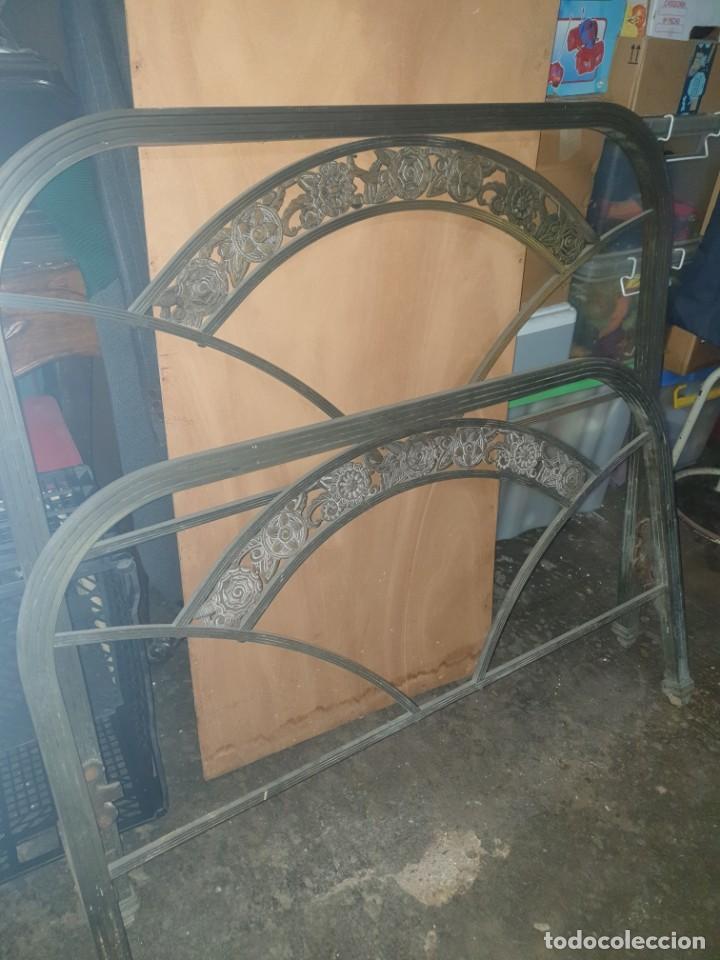 Antig&uuml;edades: CABEZAL CAMA METAL - Foto 11