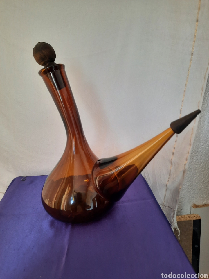 Antiquit&auml;ten: Porr&oacute;n cristal ambar.