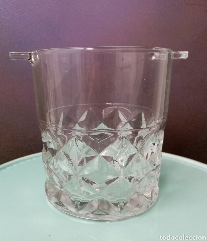 Antig&uuml;edades: Cubitera de cristal tallado - Made in France