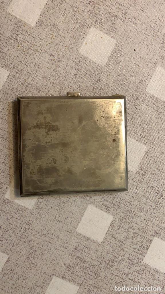 Antig&uuml;edades: Pitillera de plata con esmalte - Foto 3
