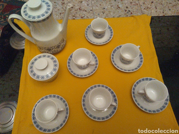 Antig&uuml;edades: Juego de caf&eacute; Zanagra Santander - Foto 2
