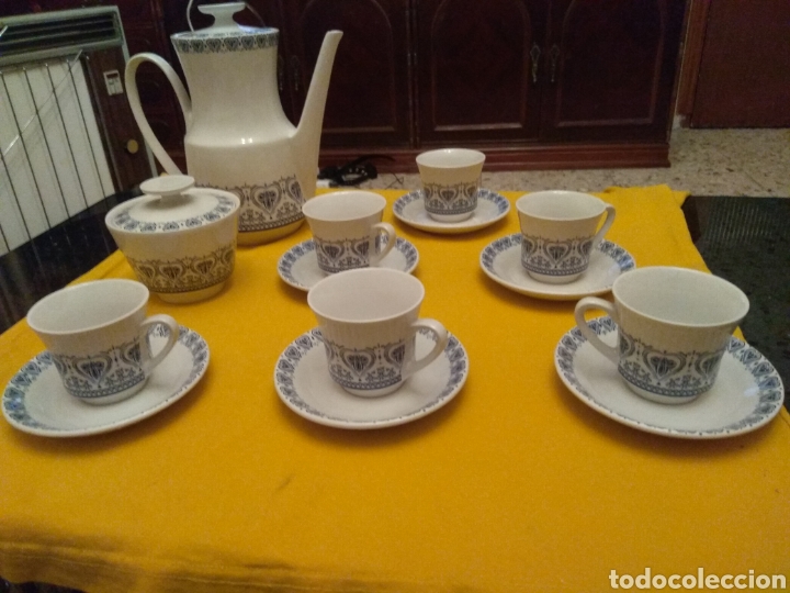 Antig&uuml;edades: Juego de caf&eacute; Zanagra Santander - Foto 1