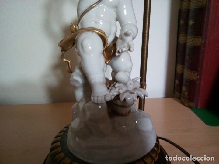 Antig&uuml;edades: LAMPARA DE ALGORA. 40 CM. (Rf:B/ae) - Foto 3