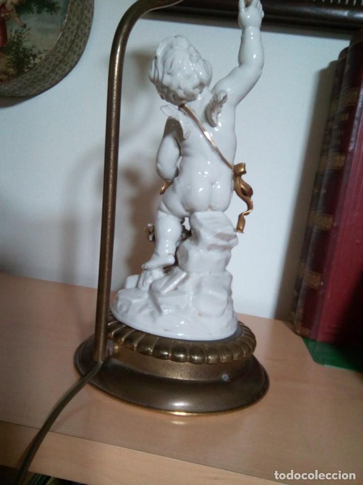 Antig&uuml;edades: LAMPARA DE ALGORA. 40 CM. (Rf:B/ae) - Foto 4