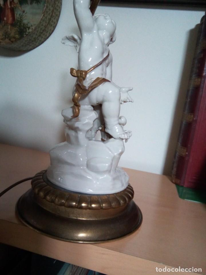 Antig&uuml;edades: LAMPARA DE ALGORA. 40 CM. (Rf:B/ae) - Foto 6