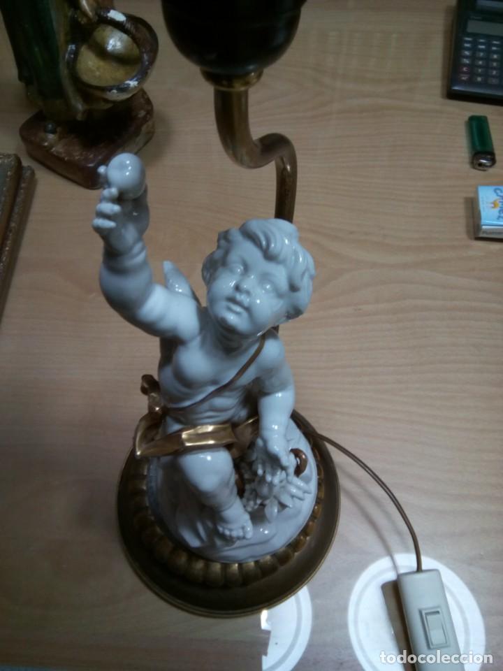 Antig&uuml;edades: LAMPARA DE ALGORA. 40 CM. (Rf:B/ae) - Foto 7