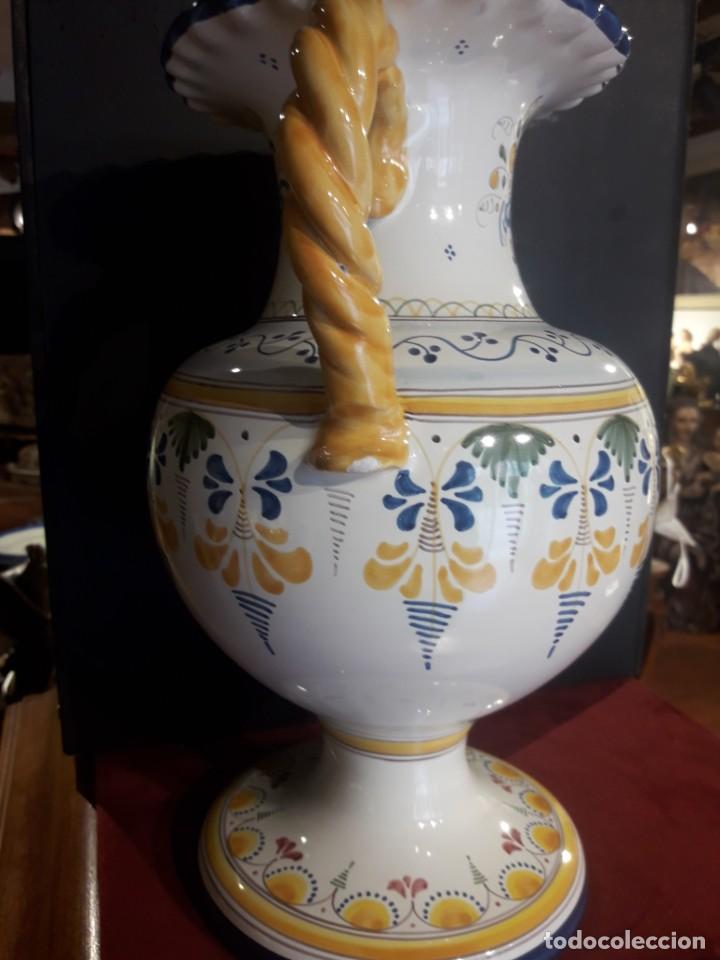 Antig&uuml;edades: Jarra cer&aacute;mica Talavera - Foto 5