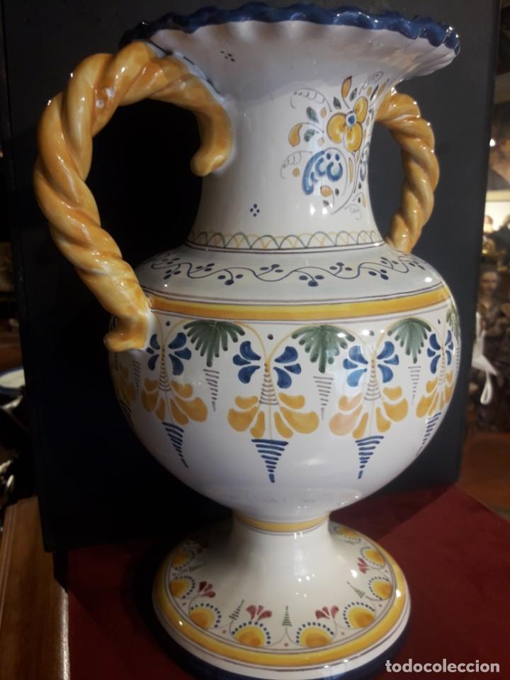 Antig&uuml;edades: Jarra cer&aacute;mica Talavera - Foto 6