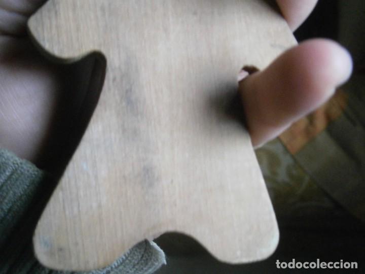 Antig&uuml;edades: CRUCIFIJO DE MADERA Y METAL - Foto 12