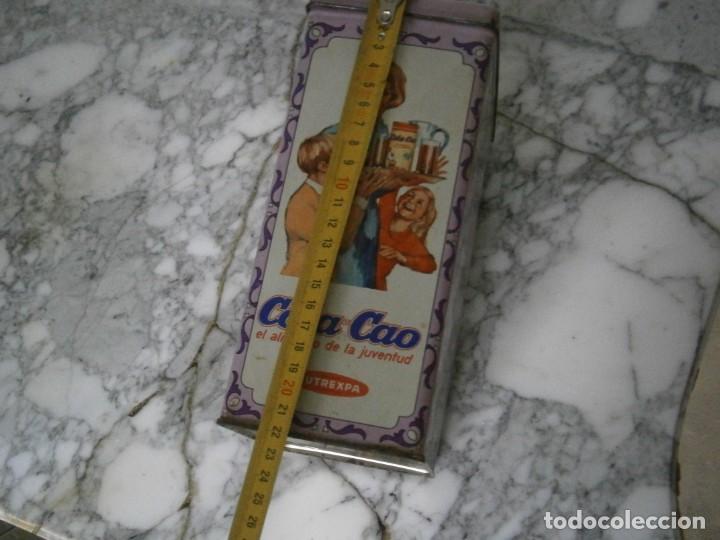 Antig&uuml;edades: ANTIGUA LATA DE COLA-CAO, NUTREXPA. (EN BUEN ESTADO)