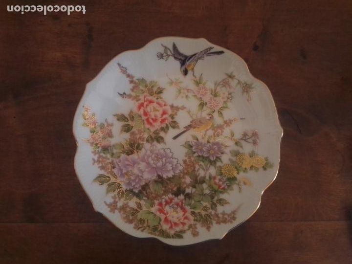 Antiguidades: Jap&oacute;n .Plato +- 20 cm. D .Hermosa Decoraci&oacute;n .