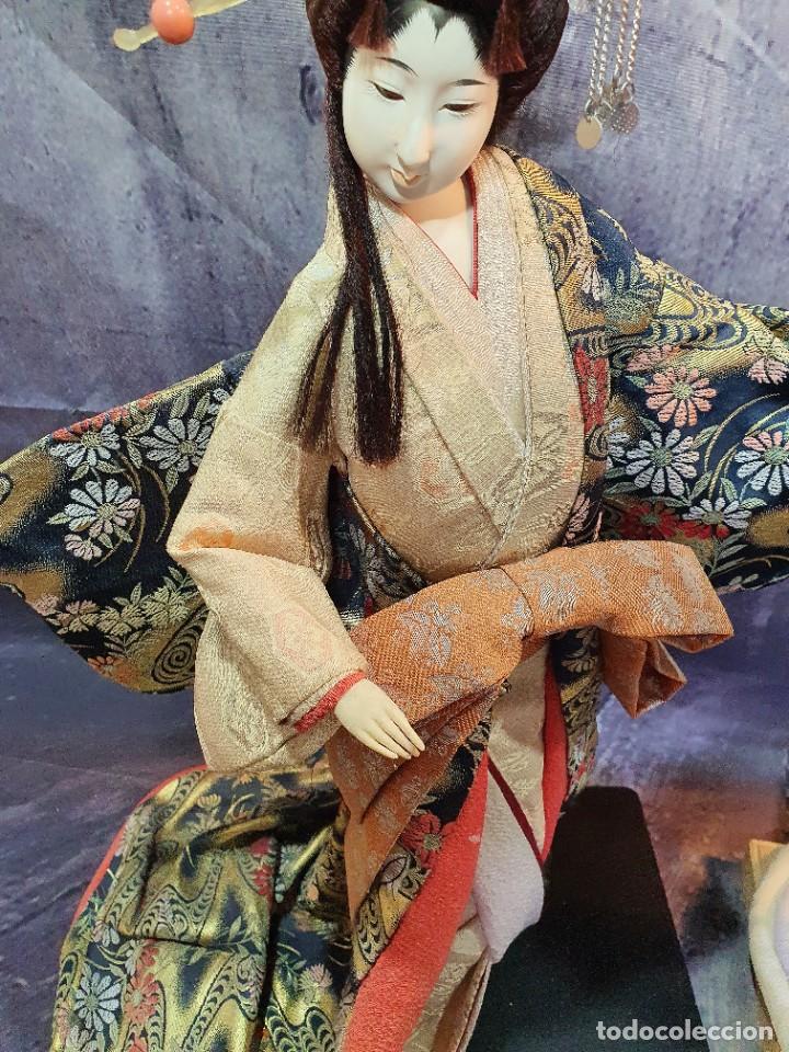 Antig&uuml;edades: PAREJA DE GEISHAS - Foto 5