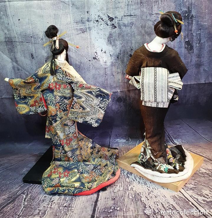 Antig&uuml;edades: PAREJA DE GEISHAS - Foto 6