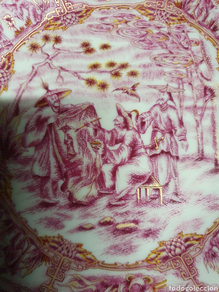 Antig&uuml;edades: Plato Porcelana - Foto 3