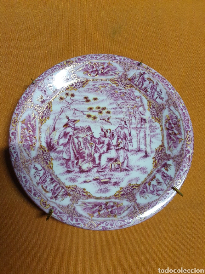Antig&uuml;edades: Plato Porcelana - Foto 1