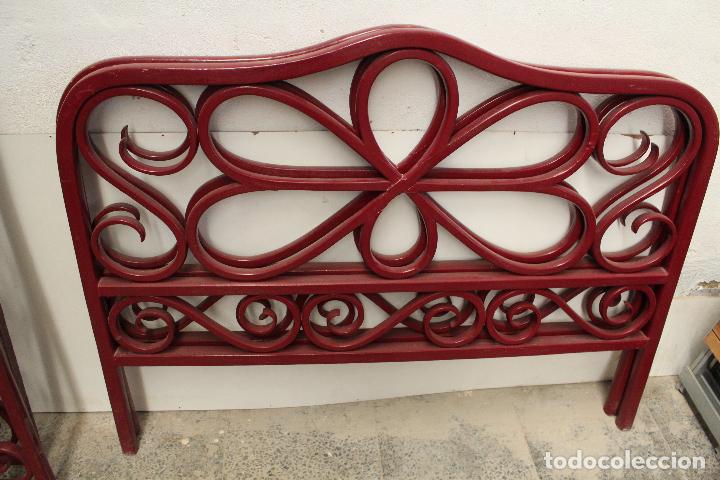 Antig&uuml;edades: antigua cama madera thonet - Foto 4