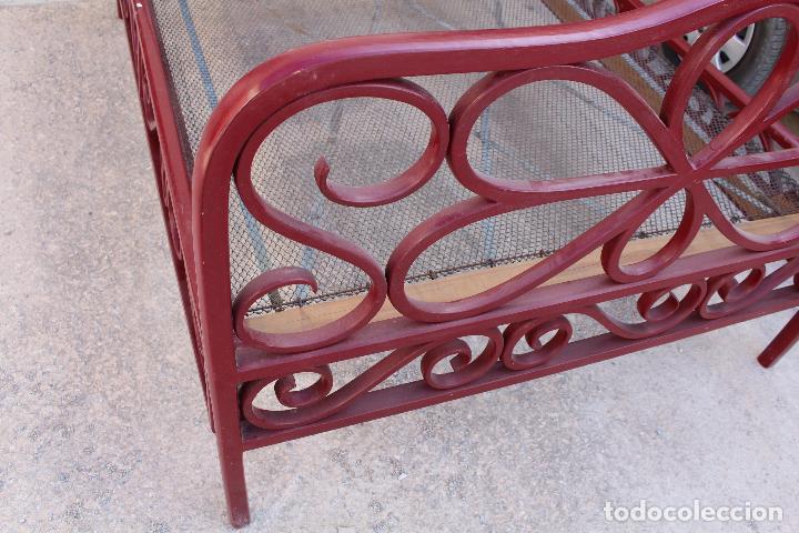 Antig&uuml;edades: antigua cama madera thonet - Foto 11