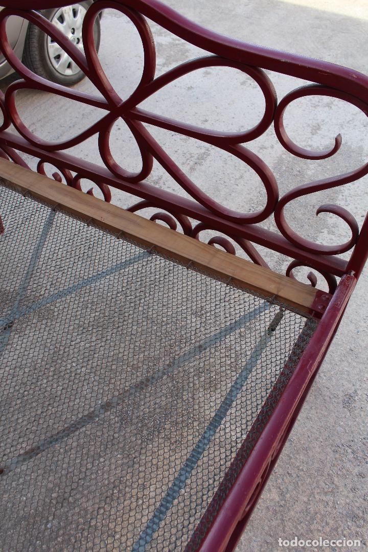 Antig&uuml;edades: antigua cama madera thonet - Foto 12