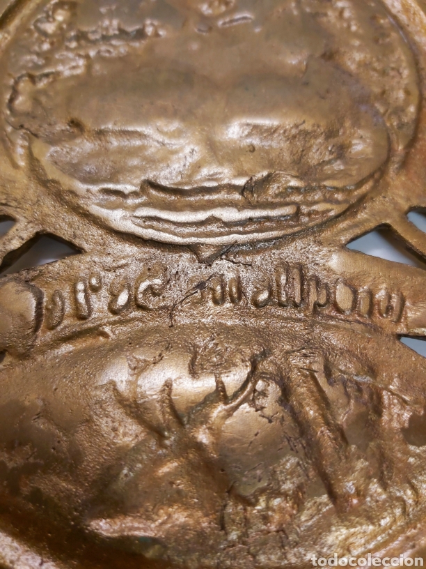 Antig&uuml;edades: Antiguos Plafones bronce - Foto 7