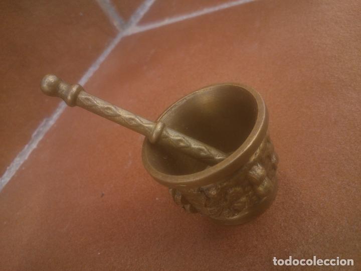 Antig&uuml;edades: PEQUE&Ntilde;O MORTERO DE BRONCE - Foto 2