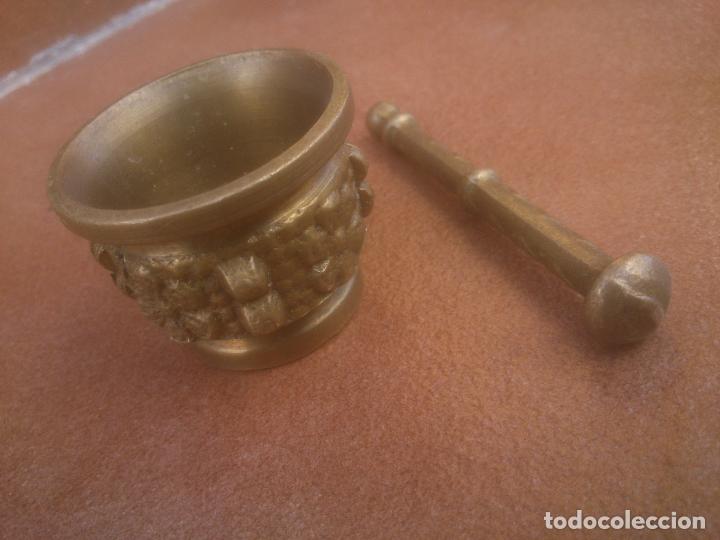 Antig&uuml;edades: PEQUE&Ntilde;O MORTERO DE BRONCE - Foto 1