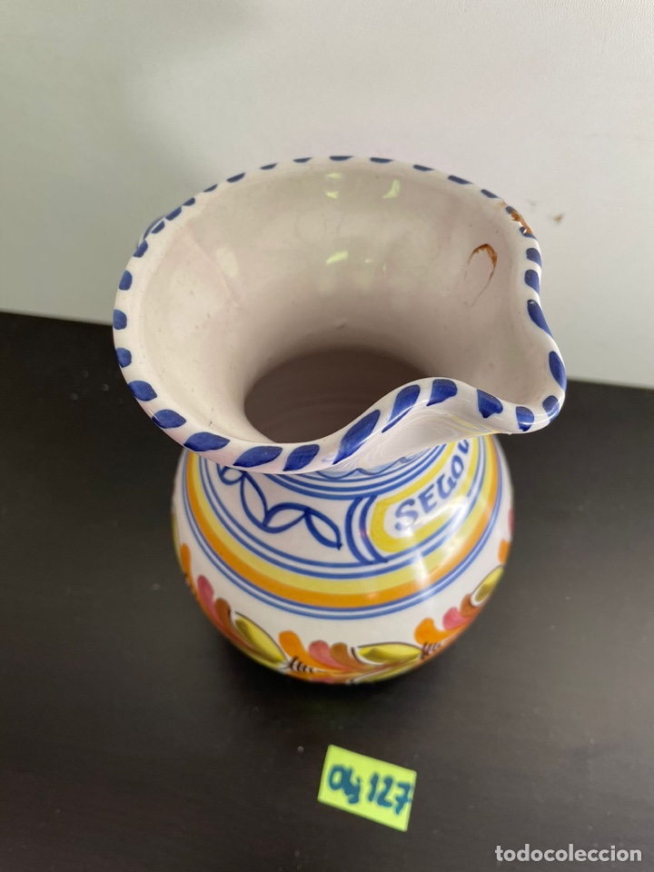 Antig&uuml;edades: Jarr&oacute;n porcelana de Talavera - Foto 2