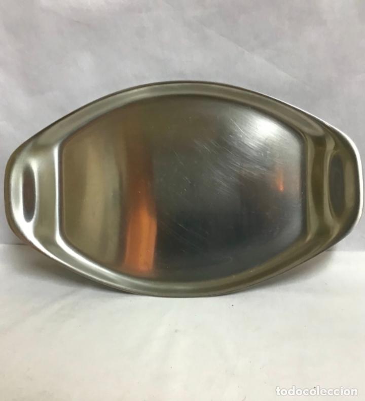Antig&uuml;edades: BANDEJA ACERO INOXIDABLE - Foto 1