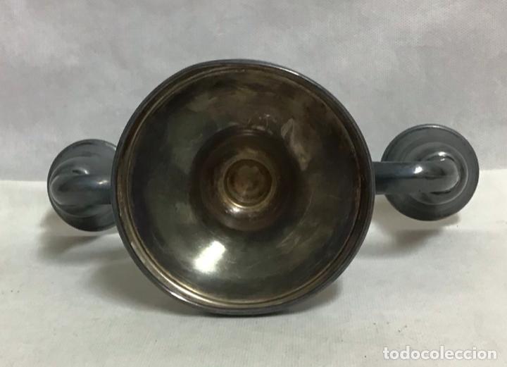 Antig&uuml;edades: ANTIGUO CANDELABRO PLATEADO - Foto 4